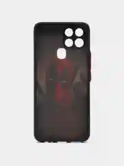 Тёмно-серый чехол с рисунком на Infinix Smart 6 и Smart 6 HD (Инфиникс Смарт 6 и Смарт 6 HD)
