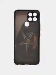 Серебряный чехол с рисунком на Infinix Smart 6 и Smart 6 HD (Инфиникс Смарт 6 и Смарт 6 HD)