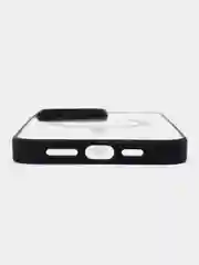 Черный чехол для iPhone 11, MagSafe 14, 14 Pro, 14 Plus, 14 Pro Max, 13 Pro Max, прозрачный