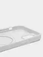 Белый чехол для iPhone 11, MagSafe 14, 14 Pro, 14 Plus, 14 Pro Max, 13 Pro Max, прозрачный
