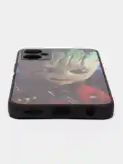 Терракотовый чехол с рисунком на Tecno Spark 9 Pro (Текно Спарк 9 Pro)