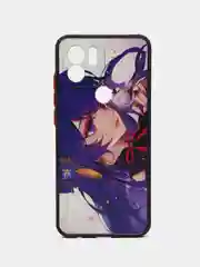 Фиолетовый чехол с рисунком на Xiaomi Redmi A1+, Xiaomi Redmi A2+ и Poco C51 (Сяоми Редми А1+/A2+)