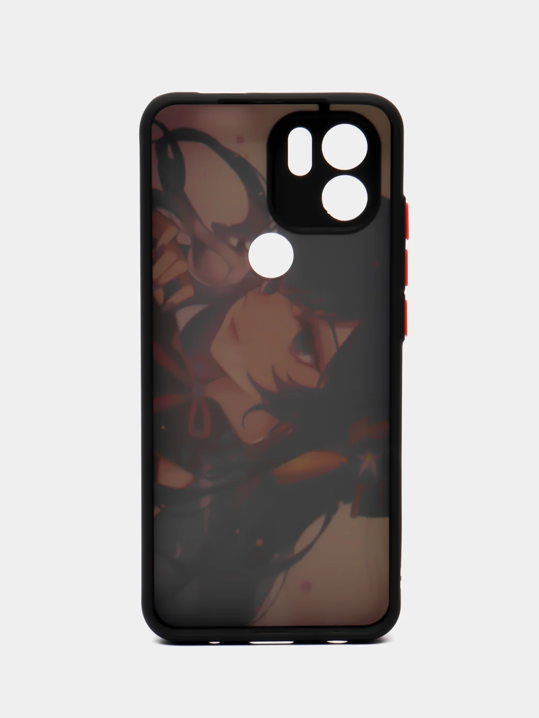 Фиолетовый чехол с рисунком на Xiaomi Redmi A1+, Xiaomi Redmi A2+ и Poco C51 (Сяоми Редми А1+/A2+)