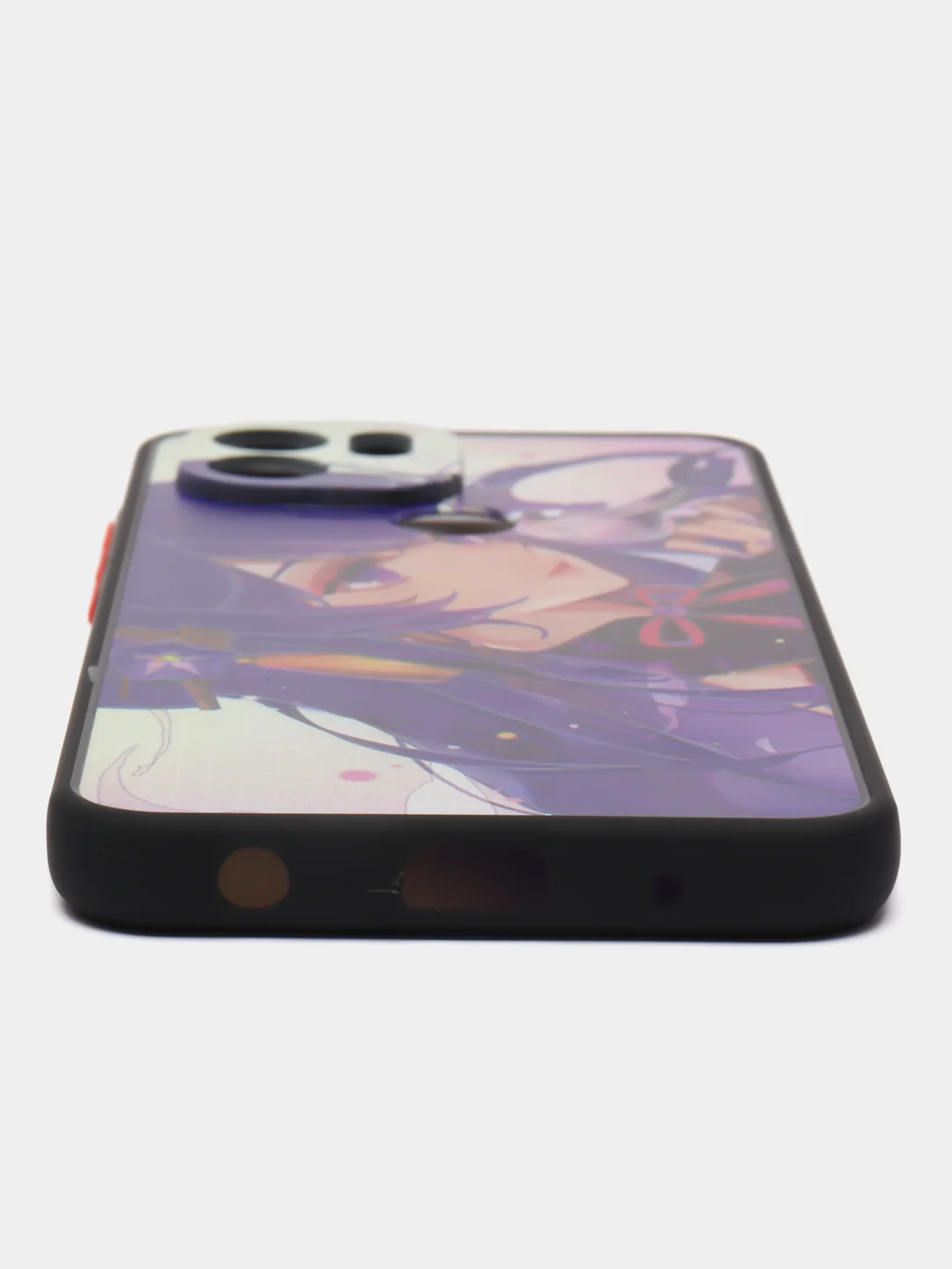 Фиолетовый чехол с рисунком на Xiaomi Redmi A1+, Xiaomi Redmi A2+ и Poco C51 (Сяоми Редми А1+/A2+)