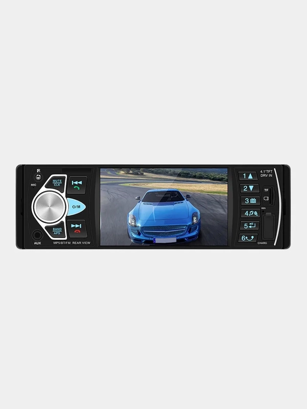 Автомагнитола 1 DIN, MP5 плеер, Bluetooth, AUX, USB