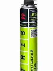 Профессиональная монтажная пена PRO-65 комплект из 12 штук, TRIS