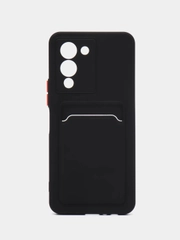 Чехол для Infinix NOTE 12 G96 (Инфиникс Нот 12 Джи 96) с карманом для карт