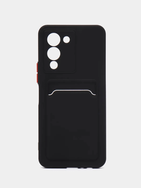 Чехол для Infinix NOTE 12 G96 (Инфиникс Нот 12 Джи 96) с карманом для карт
