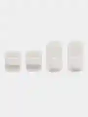 Белый настенный крючок, самоклеящийся, 2 штуки