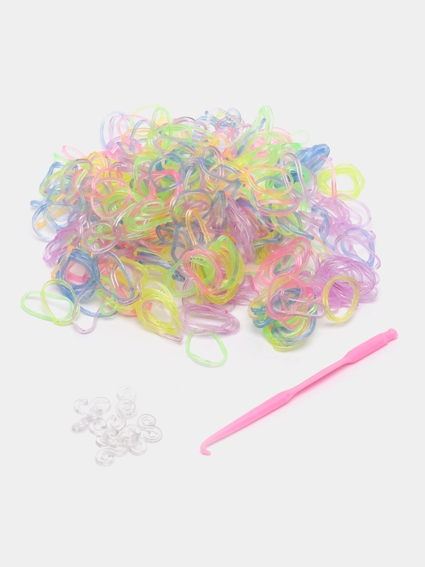 Набор резинок для плетения Loom Bands, 400 / 2700 / 5200 штук