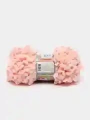 Пудровый пряжа Alize Puffy Fine Ализе Пуффи Файн 100% микрополиэстер Вес 100 г Длина нити 14 м