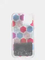 Розовый чехол силиконовый жидкий с блестками Huawei Honor 10X Lite 8C 8A Y6 2019