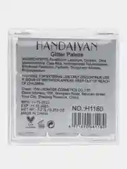 Серебряный палетка теней для век с глиттером, Handaiyan, 9 цветов