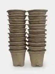 Торфяные горшочки для рассады, 20 штук, 80 х 80 мм, 250 мл