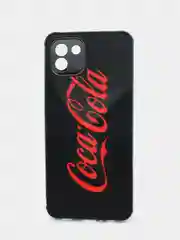 Угольный чехол силиконовый с принтом Samsung Galaxy A03