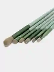 Зеленый кисти для макияжа, набор кистей, кисточки