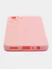 Пудровый чехол Realme 10 / Реалми 10, силиконовый, цветной, матовый