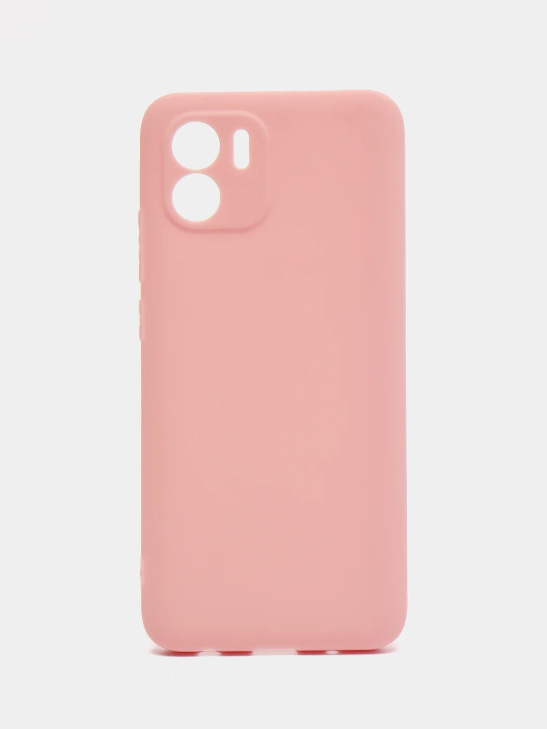Пудровый чехол Xiaomi Redmi A1 (Сяоми Редми А1) силиконовый, цветной, матовый