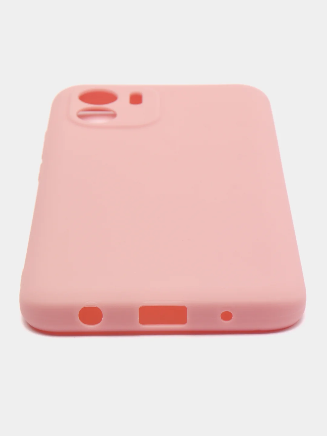 Пудровый чехол Xiaomi Redmi A1 (Сяоми Редми А1) силиконовый, цветной, матовый