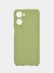 Лесной зеленый чехол Realme 10 / Реалми 10, силиконовый, цветной, матовый