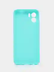 Бирюзовый чехол Xiaomi Redmi A1 (Сяоми Редми А1) силиконовый, цветной, матовый