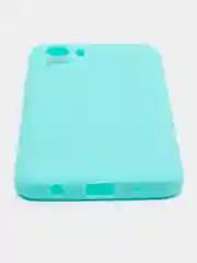 Бирюзовый чехол Xiaomi Redmi A1 (Сяоми Редми А1) силиконовый, цветной, матовый