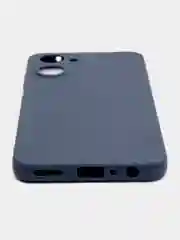Темно-синий чехол Realme 10 / Реалми 10, силиконовый, цветной, матовый