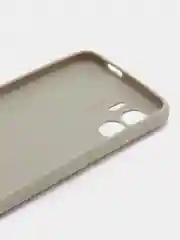 Серый чехол Xiaomi Redmi A1 (Сяоми Редми А1) силиконовый, цветной, матовый