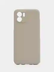 Серый чехол Xiaomi Redmi A1 (Сяоми Редми А1) силиконовый, цветной, матовый
