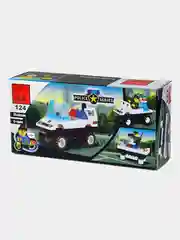 Конструктор Enlighten Brick "Полицейский автомобиль", 39 деталей