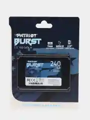 SSD диск Patriot SATA3, для компьютера или ноутбука, 120/ 240/ 256 Гб
