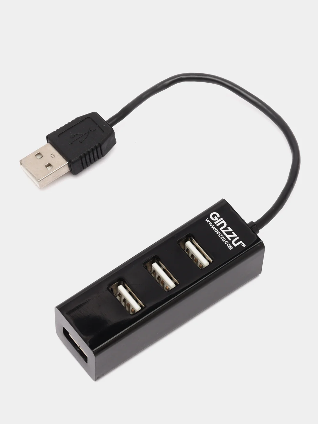 Разветвитель на 4 порта GINZZU, USB 2.0 HUB, USB-концентратор