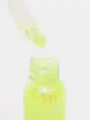 Желтый блёстки глиттер для лица с лопаткой