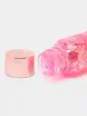 Розовый блёстки глиттер для лица с лопаткой