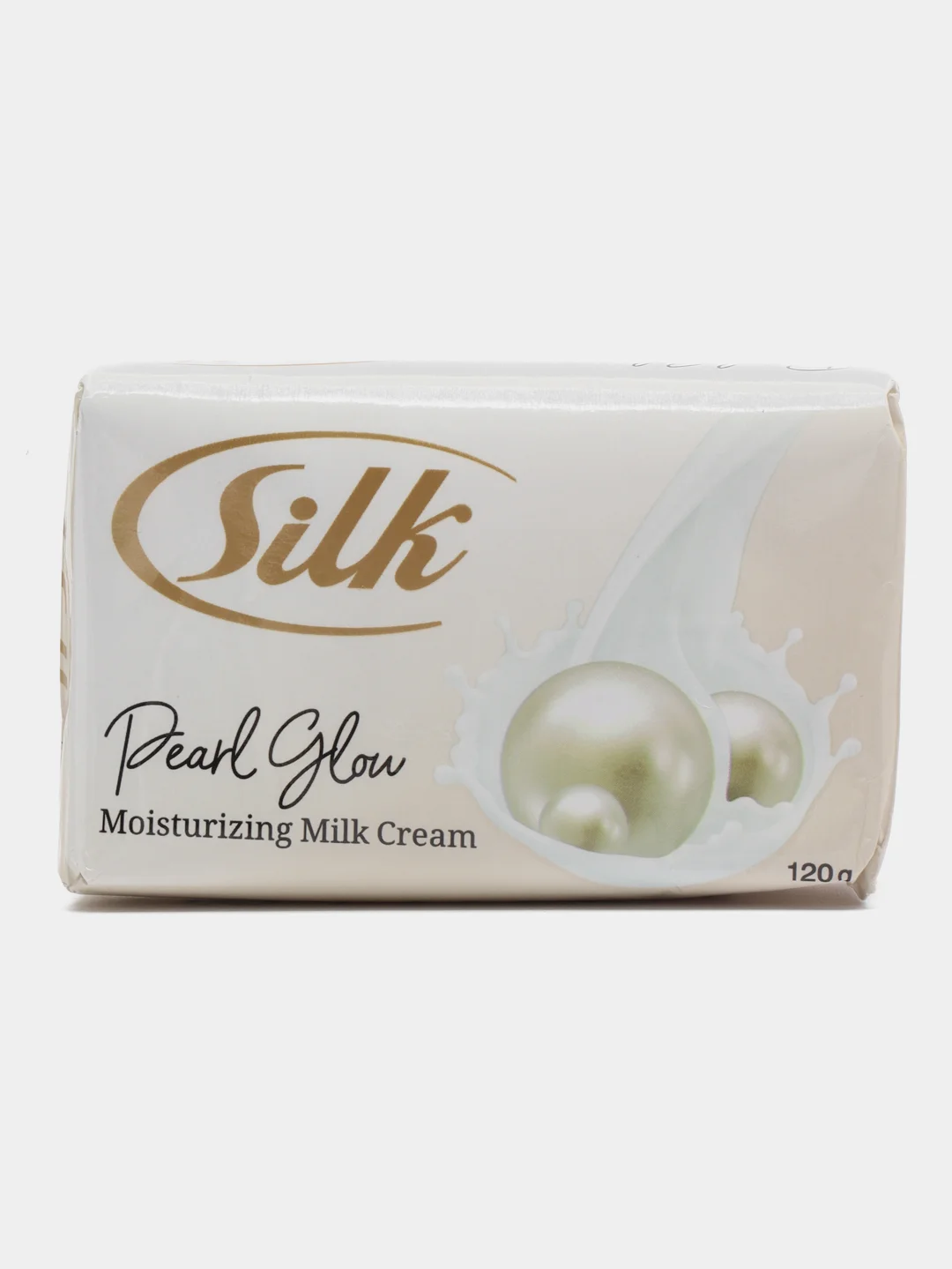 Белый мыло Silk, 120 гр