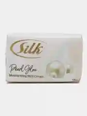 Белый мыло Silk, 120 гр