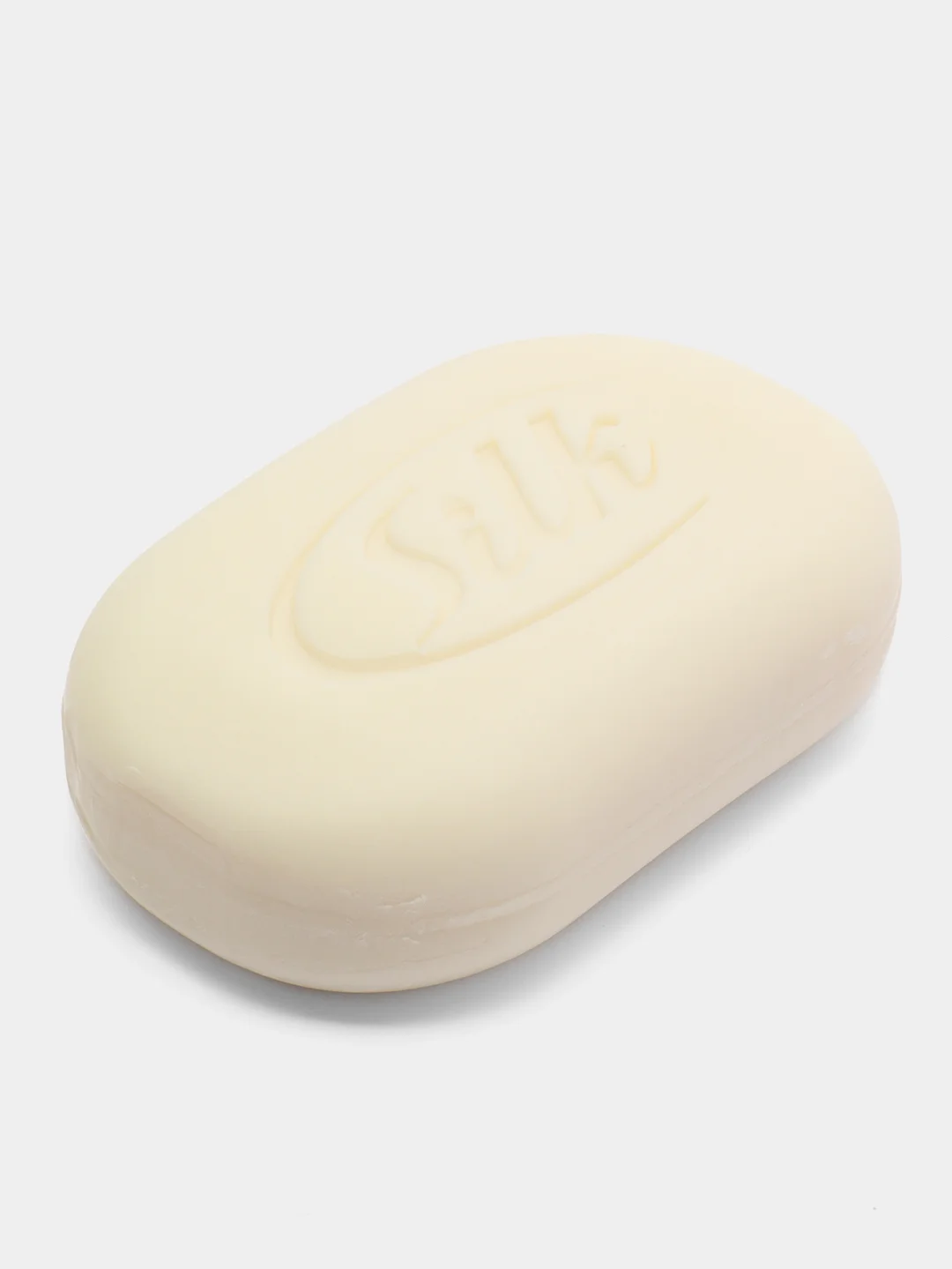 Белый мыло Silk, 120 гр