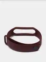 Тёмно-бордовый ремешок силиконовый для фитнес браслета Xiaomi Mi Band 5 Mi Band 6 (Ми Банд 5 Ми Банд 6)