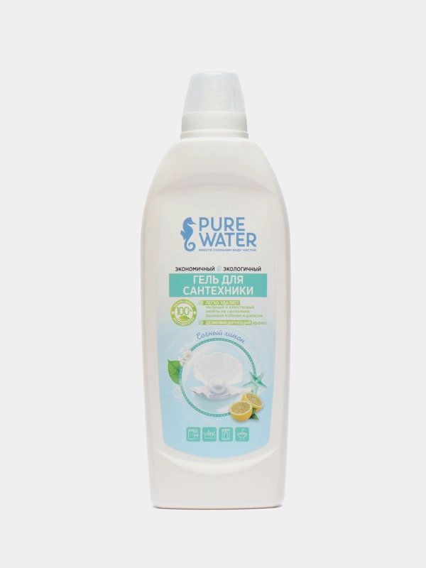 Гель для сантехники Pure Water, экологичный