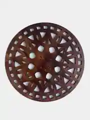 Белый подставка под горячее, деревянная, круглая, 3 штуки, 19 см