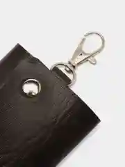 Шоколадный ключница, экокожа, 6 карабинов, 10 х 6 см