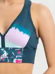 Топ-бра женский Adidas спортивный с принтом