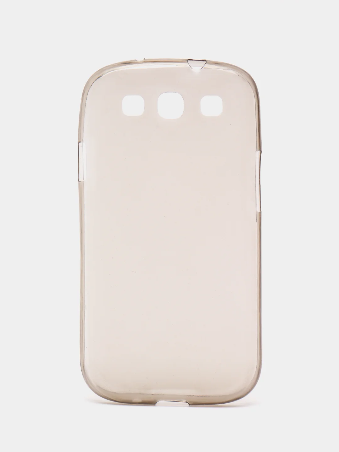 Серый силиконовый чехол на Samsung S3/i9300