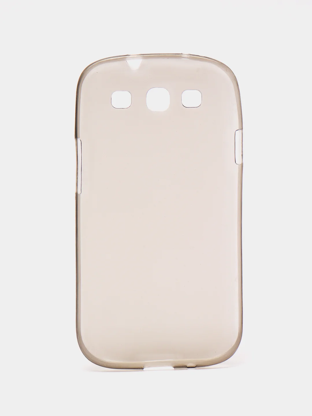Серый силиконовый чехол на Samsung S3/i9300