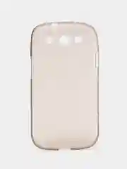 Серый силиконовый чехол на Samsung S3/i9300
