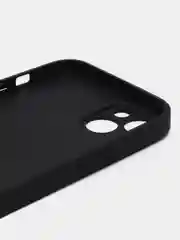 Фуксия чехол для iPhone (Айфон) 14, Pro, Plus, со стеклянной панелью