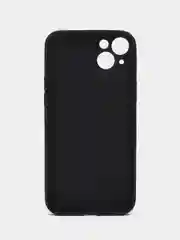 Фуксия чехол для iPhone (Айфон) 14, Pro, Plus, со стеклянной панелью