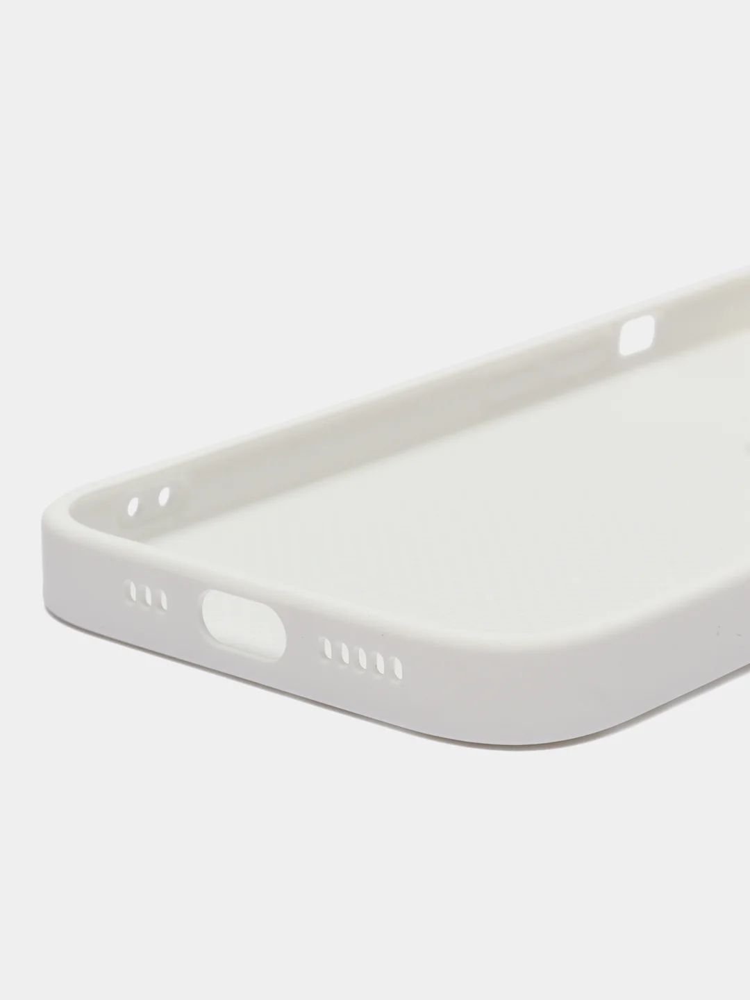 Лавандовый чехол для iPhone (Айфон) 14, Pro, Plus, со стеклянной панелью
