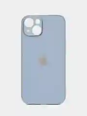 Ледяной чехол для iPhone (Айфон) 14, Pro, Plus, со стеклянной панелью