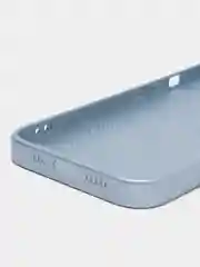 Ледяной чехол для iPhone (Айфон) 14, Pro, Plus, со стеклянной панелью